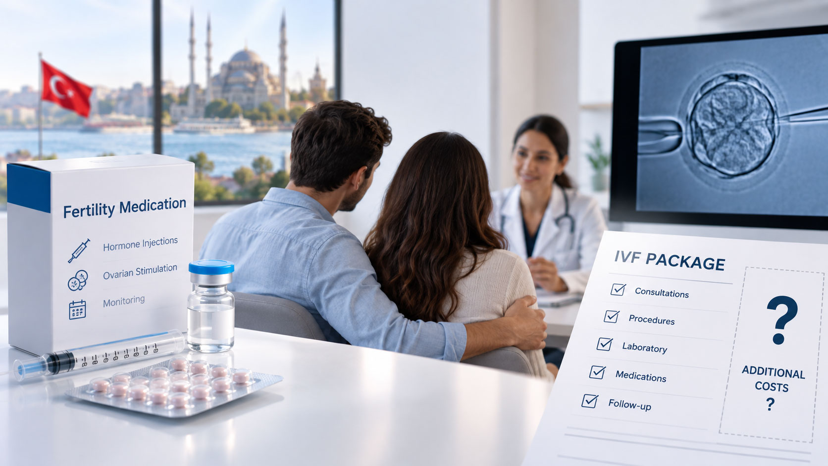 Türkiye Tüp Bebek Paketlerinde İlaçlar ve Gizli Masraflar
