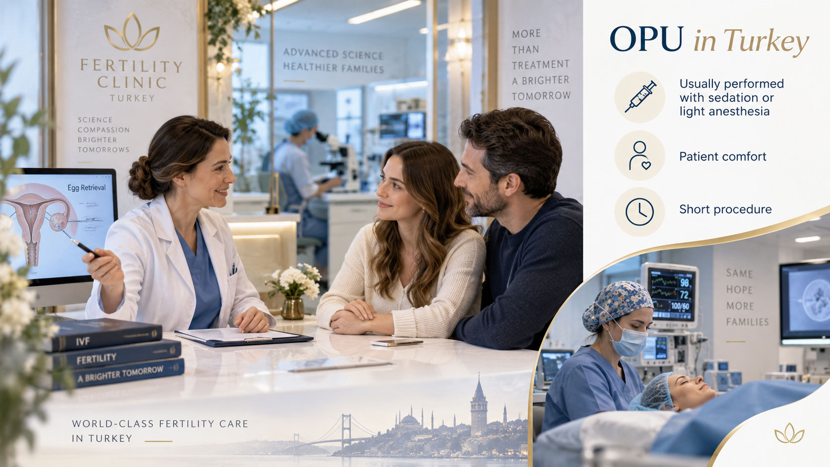 Is IVF OPU Performed Under Anesthesia in Turkey?