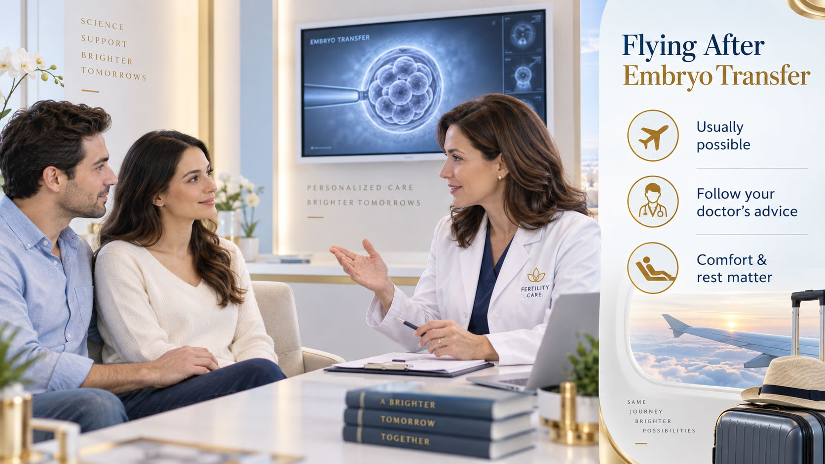 Can You Fly Immediately After Embryo Transfer?