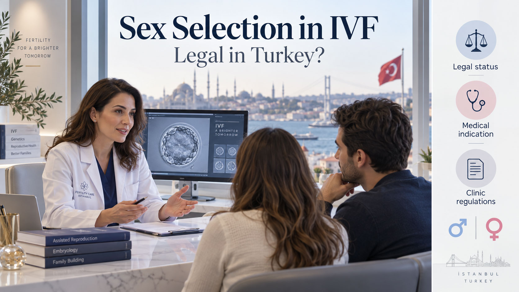 La sélection du sexe en FIV est-elle légale en Turquie ?