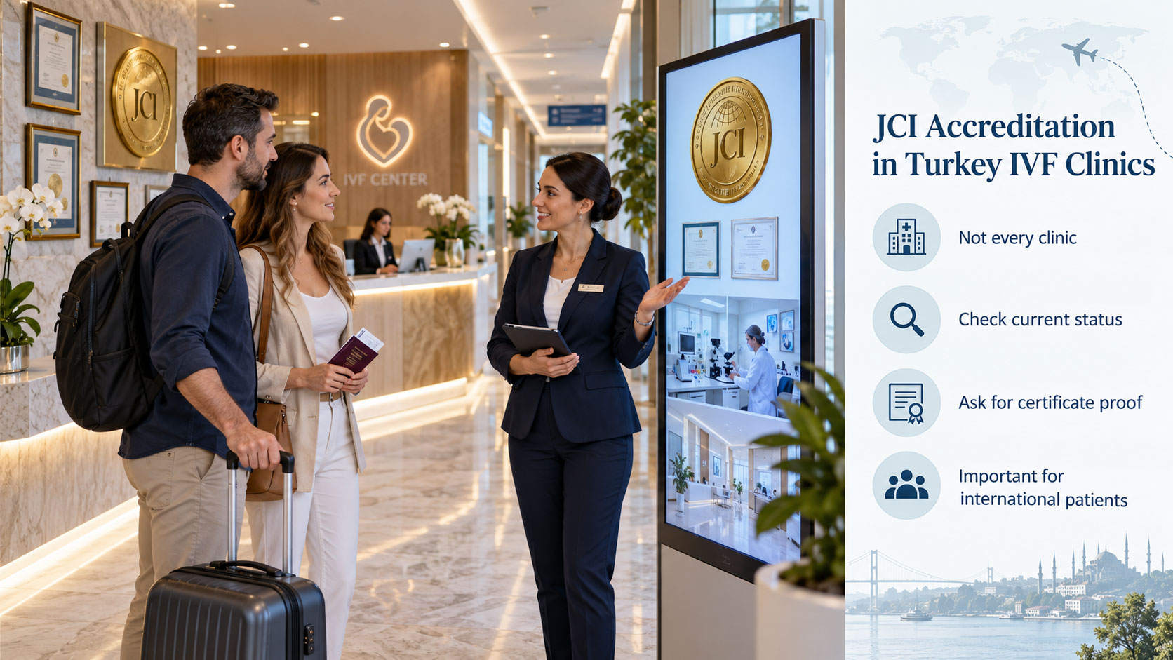 Имеют ли клиники ЭКО в Турции аккредитацию JCI?