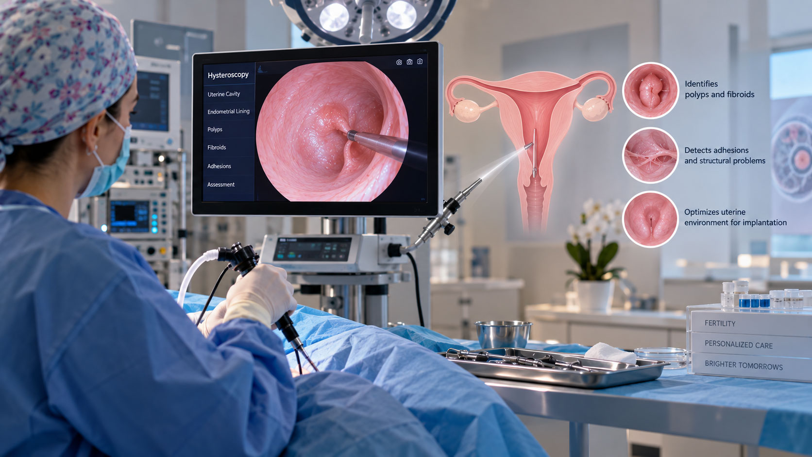When Is Hysteroscopy Performed Before IVF in Turkey?
