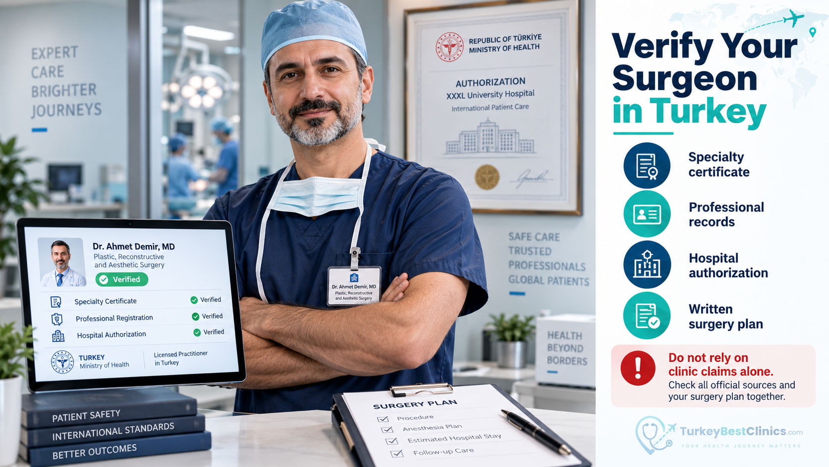 How to Verify a Surgeon’s Credentials in Turkey