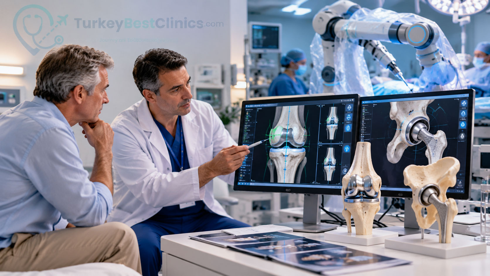 Robotic Knee and Hip Replacement Prices in Turkey