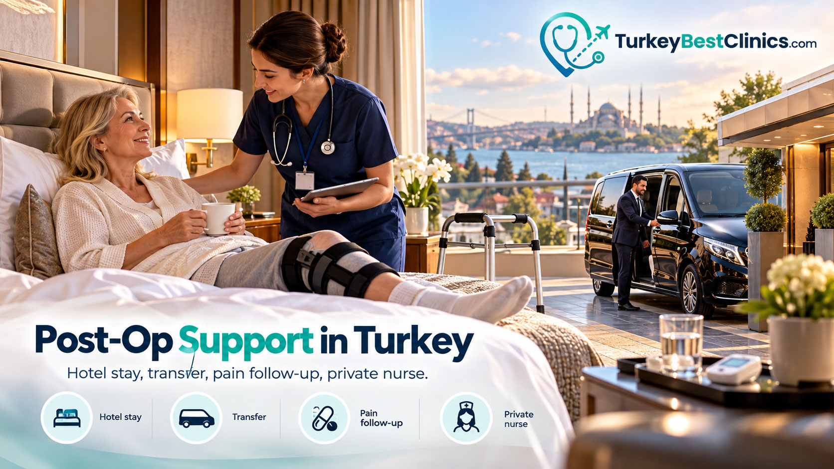 Nursing Support After Robotic Knee and Hip Surgery