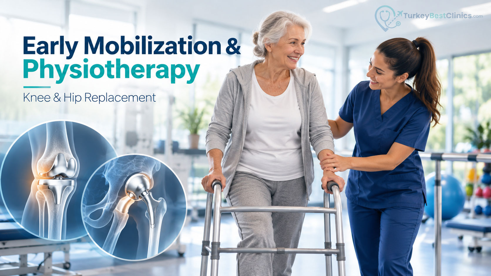 Early Mobilization and Physiotherapy After Knee and Hip Replacement