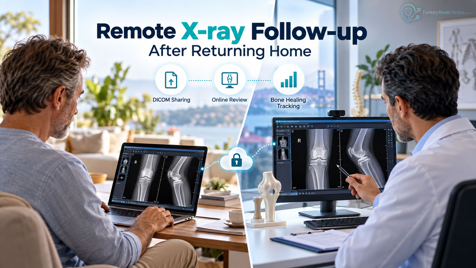 Monitoring Bone Healing with Digital X-rays