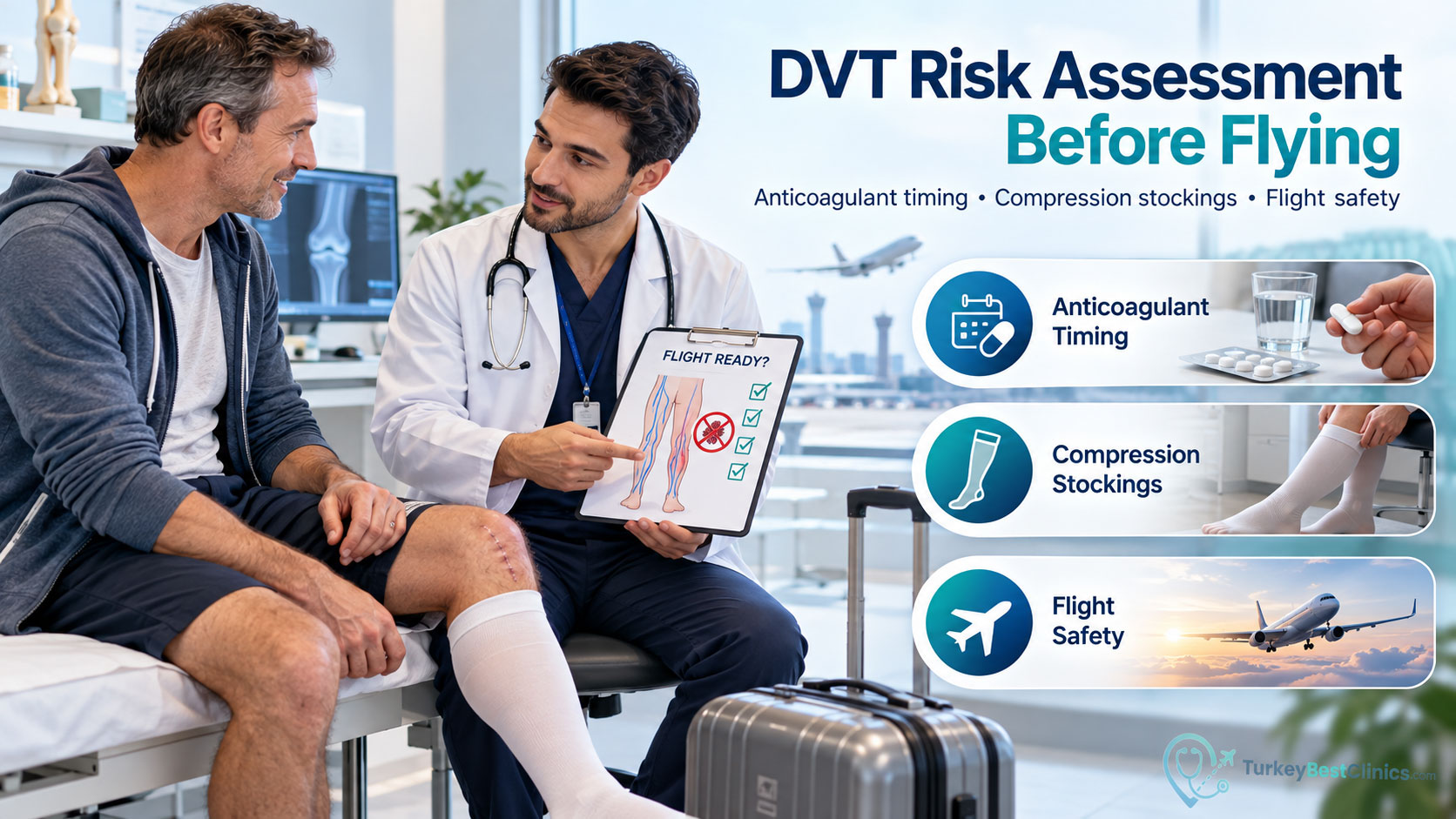 Pre-Flight DVT Protocol After Orthopedic Surgery