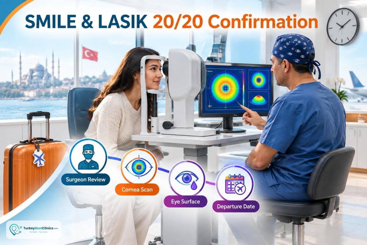 Türkiye’de SMILE ve LASIK Sonrası 20/20 Görme Teyidi