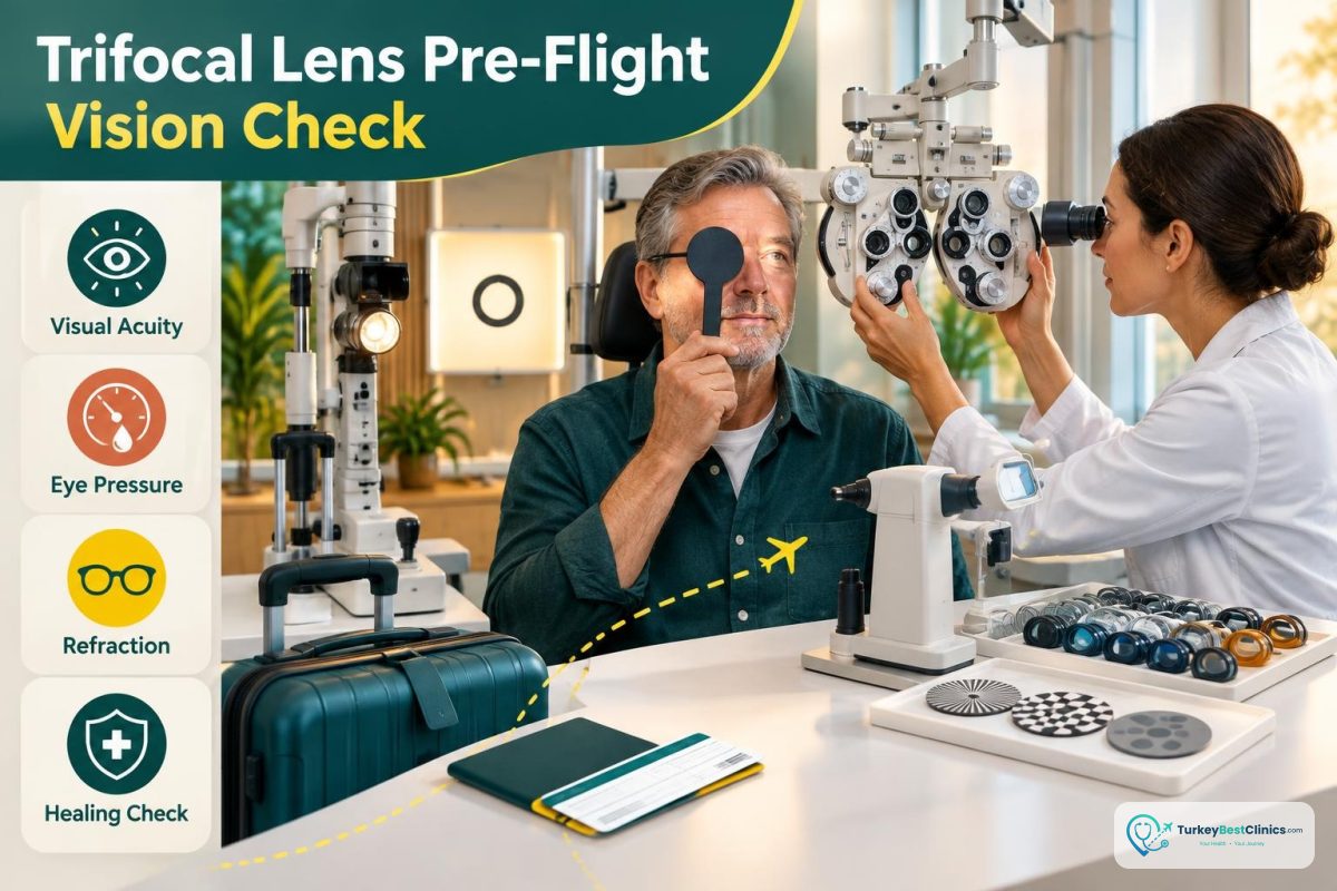 Pre-Flight Vision Check After Trifocal Smart Lens Surgery