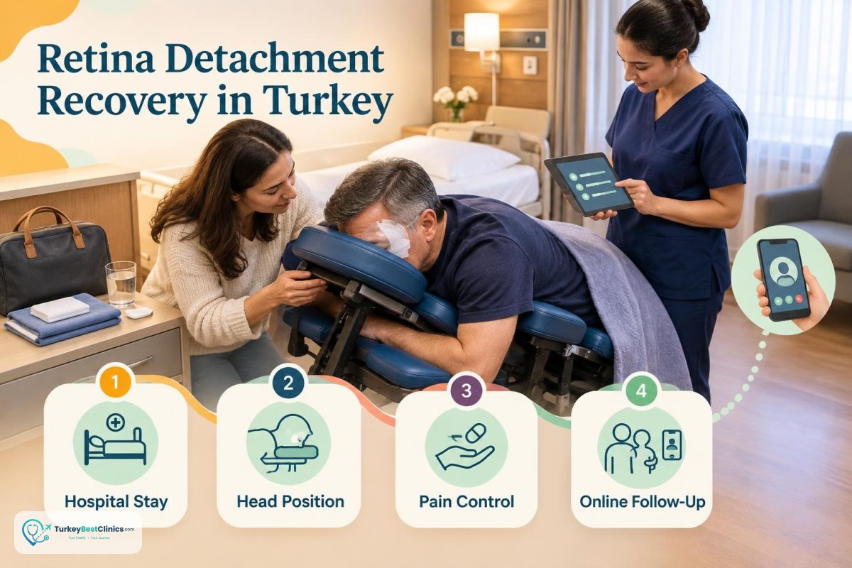 Recovery in Turkey After Retinal Detachment Surgery