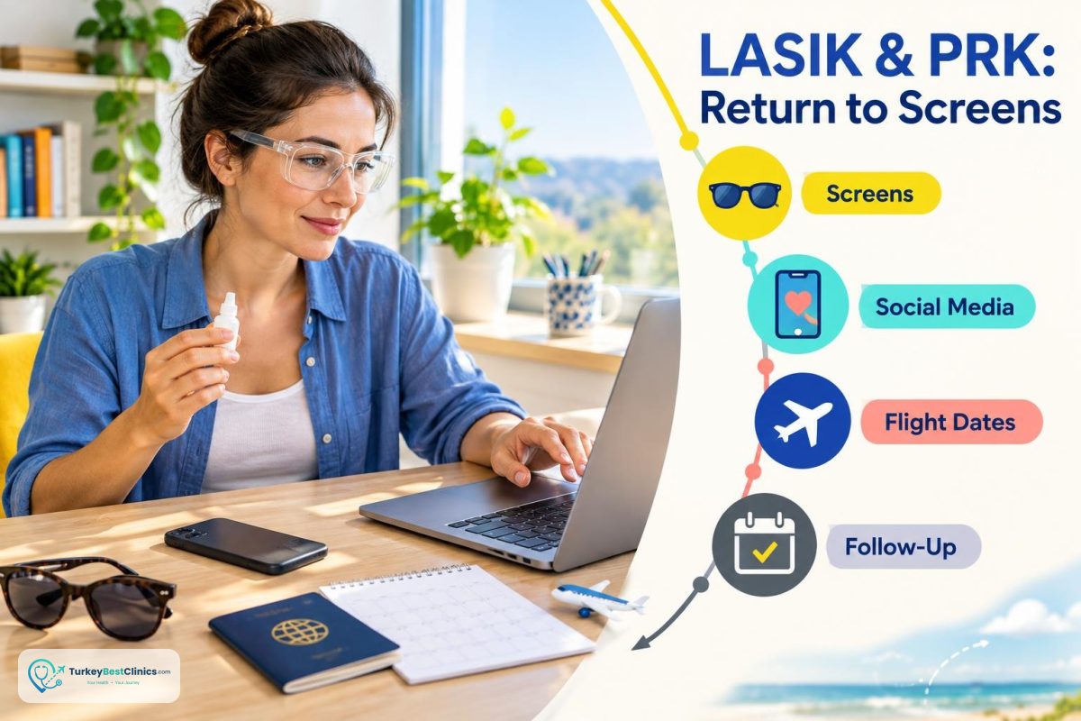 LASIK ve PRK Sonrası Ekran ve Günlük Yaşama Dönüş