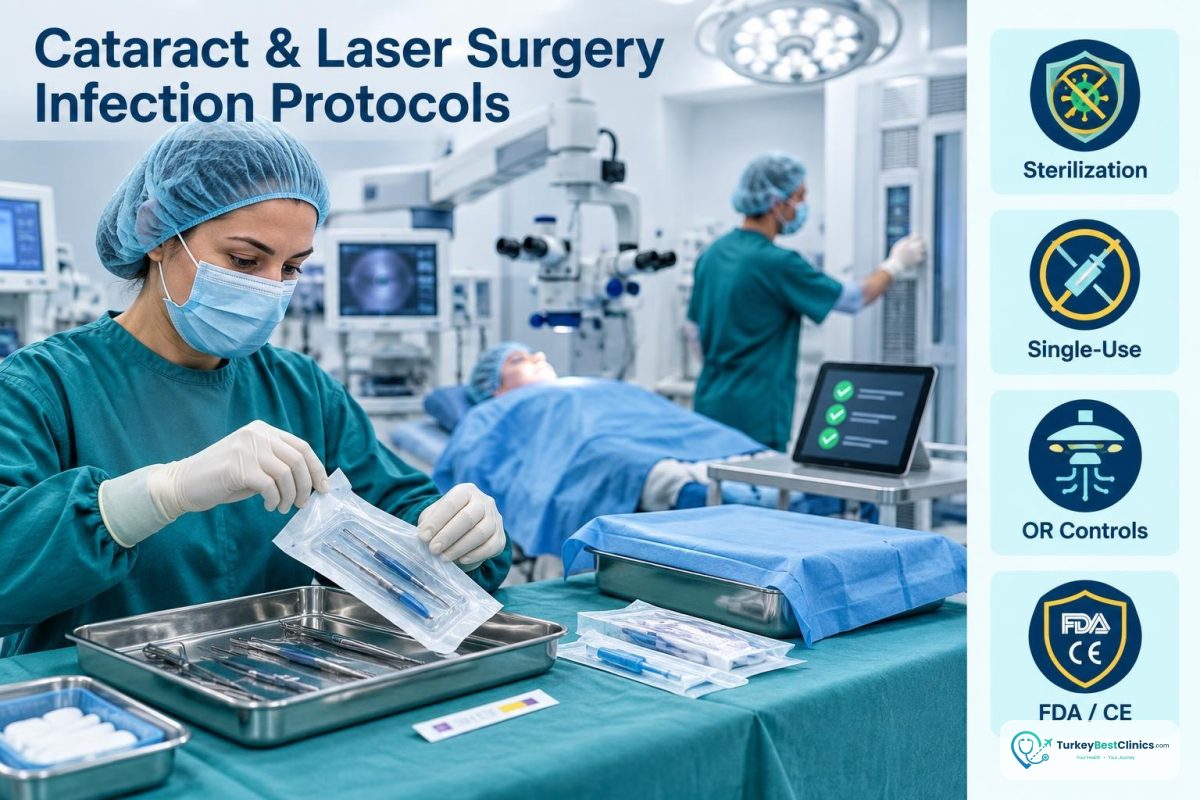 Infection Protocols for Cataract and Laser Surgery in Turkey