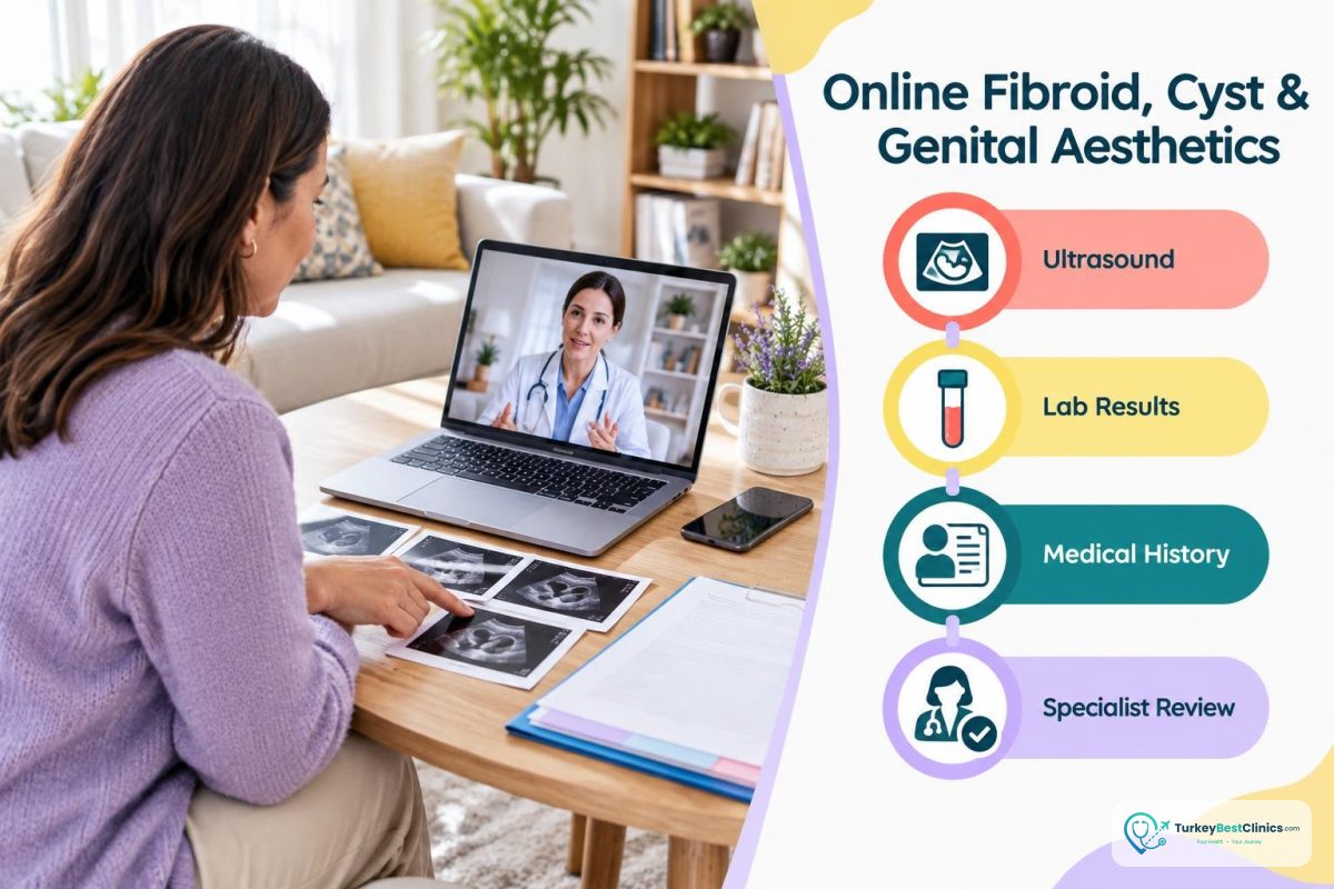 Miyom, Kist ve Genital Estetikte Online Ön Değerlendirme
