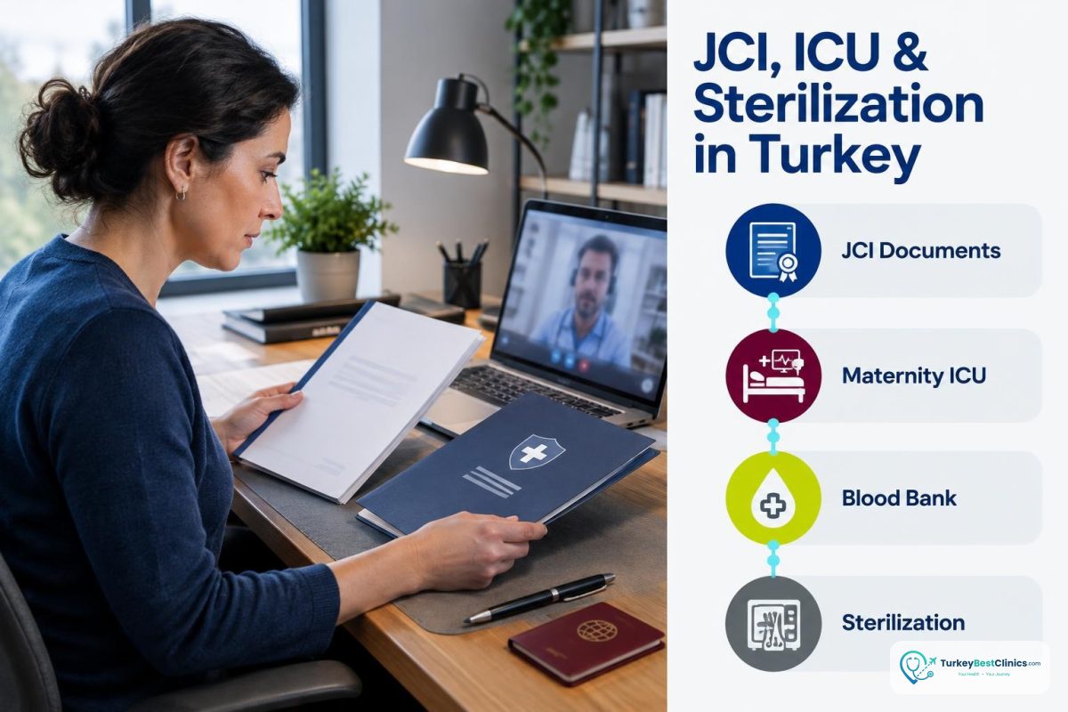 Türkiye’de Hastane JCI, Kadın Doğum Yoğun Bakım ve Sterilizasyon