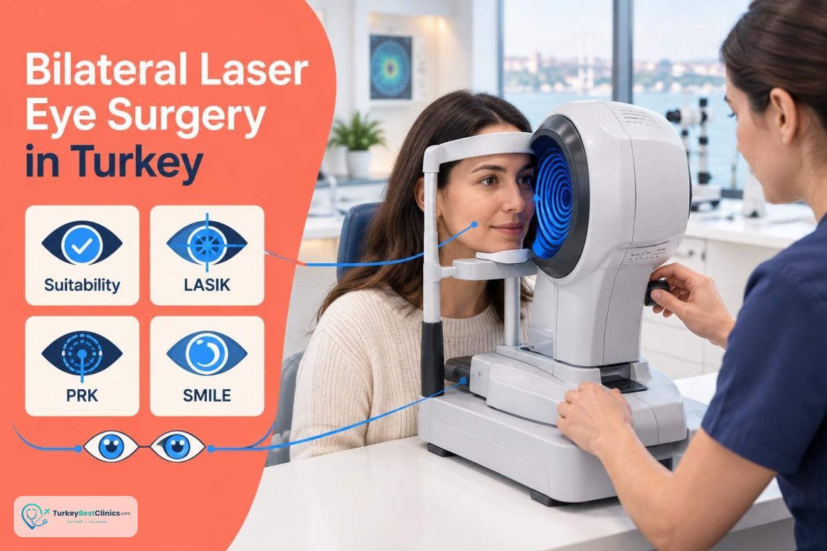 Same-Day Laser Surgery for Both Eyes in Turkey