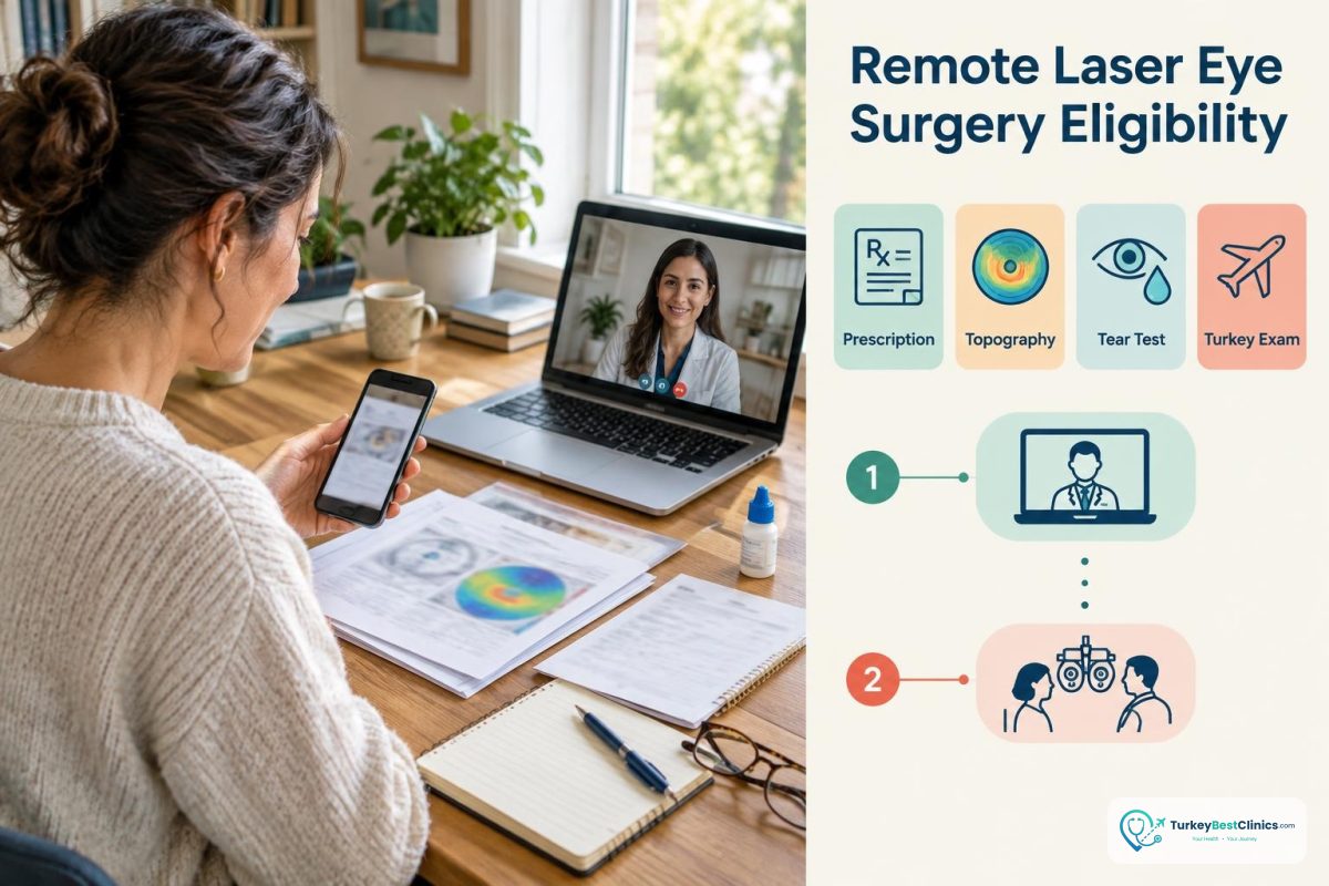 Can Eligibility for Laser Eye Surgery Be Assessed Remotely?