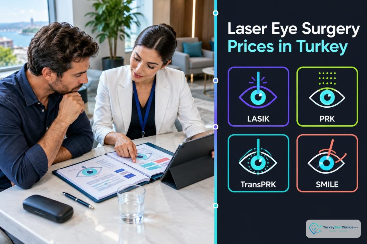 What Determines the Cost of Laser Eye Surgery in Turkey?